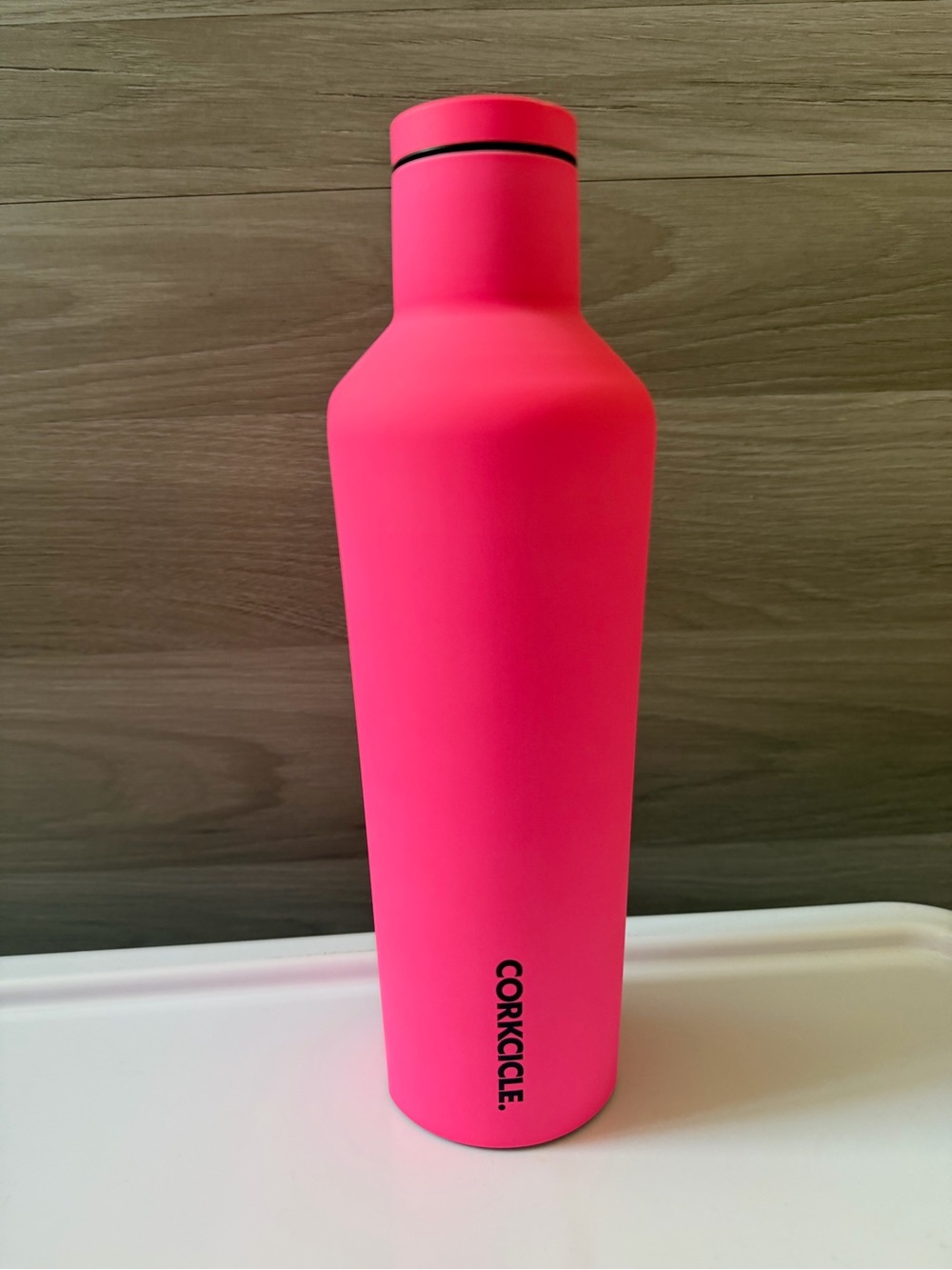 Corkcicle Canteen Neon Pink 16oz Insulated Stainless Steel
Water Bottle